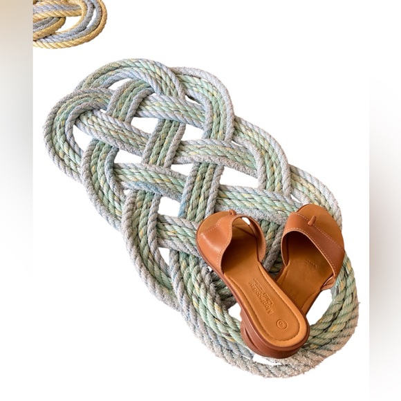 π π¦ Nova Scotia Lobster Rope Mat π¦π - Picture 2 of 4